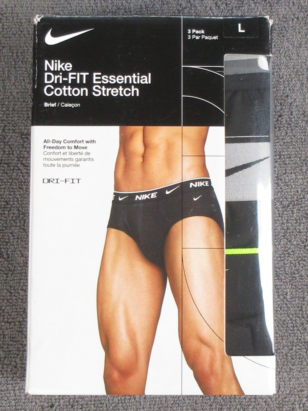 Men's Nike Dri-FIT Essential Cotton Stretch briefs